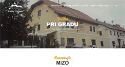 Desktop Screenshot of gostilna-prigradu.si