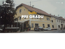 Tablet Screenshot of gostilna-prigradu.si
